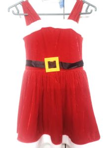 Kids Costumes to Hire - Little Miss Santa Dress